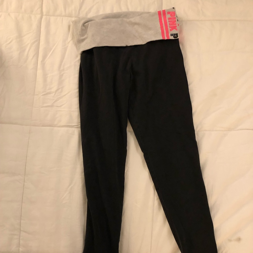 PINK Victoria’s Secret fold over yoga pants